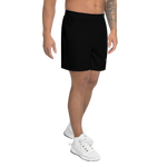 Men Athletic Long Shorts Black