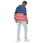 Patriot Stars and Stripes Men’s Windbreaker