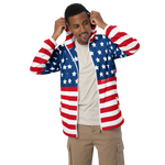 Patriot Stars and Stripes Men’s Windbreaker