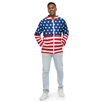 Patriot Stars and Stripes Men’s Windbreaker