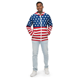 Patriot Stars and Stripes Men’s Windbreaker
