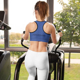Athletic Sports Bra Indigo