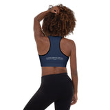 Athletic Sports Bra Navy