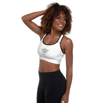 Athletic Sports Bra White