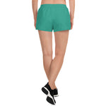 Women Athletic Shorts Teal