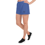 Women Athletic Shorts Indigo