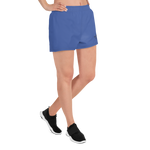Women Athletic Shorts Indigo