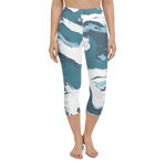 Patriot Marbled Earth Yoga Capri Leggings