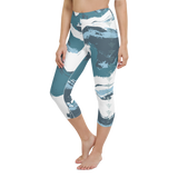 Patriot Marbled Earth Yoga Capri Leggings