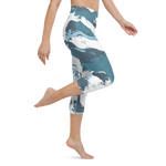 Patriot Marbled Earth Yoga Capri Leggings