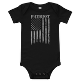 Patriot Distressed Flag Onesie