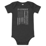 Patriot Distressed Flag Onesie