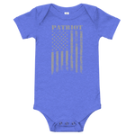 Patriot Distressed Flag Onesie