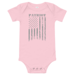 Patriot Distressed Flag Onesie