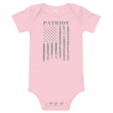 Patriot Distressed Flag Onesie