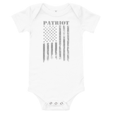 Patriot Distressed Flag Onesie