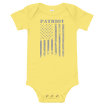 Patriot Distressed Flag Onesie