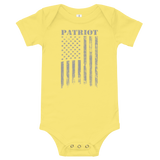 Patriot Distressed Flag Onesie