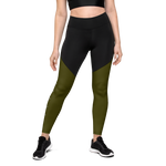 Patriot Women's Sports Leggings Black/Army