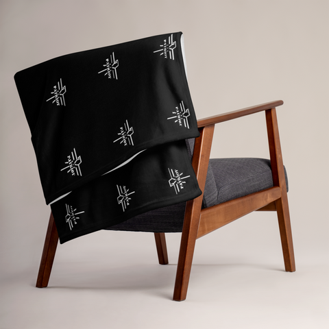 Patriot Throw Blanket Black