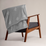 Patriot Throw Blanket Grey