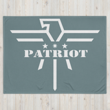 Patriot Throw Blanket Sage