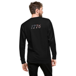 Patriot Eagle Logo RWB Flag Fleece Pullover