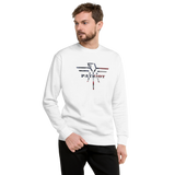 Patriot Eagle Logo RWB Flag Fleece Pullover