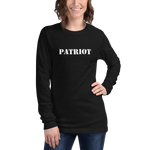 PATRIOT White Long Sleeve T-Shirt