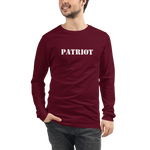 PATRIOT White Long Sleeve T-Shirt