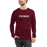 PATRIOT White Long Sleeve T-Shirt