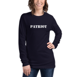 PATRIOT White Long Sleeve T-Shirt