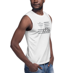 Patriot Logo Flag 1776 Muscle Tank
