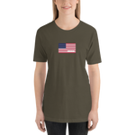 PATRIOT RED WHITE and BLUE FLAG T-Shirt