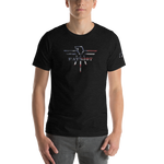 Patriot Eagle Logo RWB Flag T-Shirt