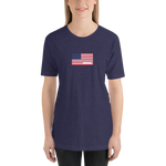 PATRIOT RED WHITE and BLUE FLAG T-Shirt