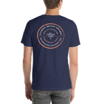 Seek an Adventure Coral Patriot T-shirt