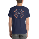 Seek an Adventure Coral Patriot T-shirt