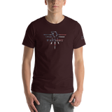 Patriot Eagle Logo RWB Flag T-Shirt