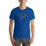Patriot Eagle Logo RWB Flag T-Shirt