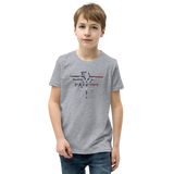 Patriot Eagle Logo RWB Flag T-Shirt Youth