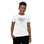 Patriot Eagle Logo RWB Flag T-Shirt Youth